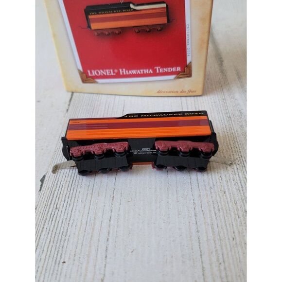 Hallmark Lionel Hiawatha tender 2004 ornament Xmas car diecast metal - Picture 7 of 7